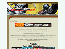 Tablet Screenshot of gijoe-actionforce.co.uk